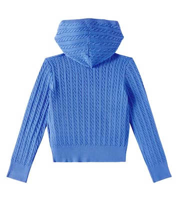 Pullover in cotone a trecce con cappuccio | Polo Ralph Lauren Kids