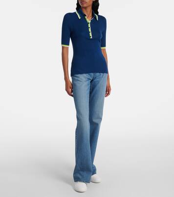 Poloshirt Perro aus Kaschmir und Seide | Gabriela Hearst