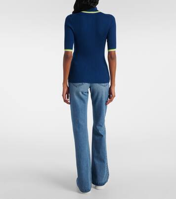 Poloshirt Perro aus Kaschmir und Seide | Gabriela Hearst