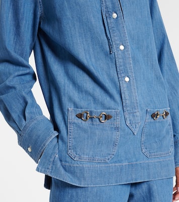 Chemise Horsebit en jean | Gucci