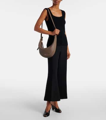 Augustin Small leather crossbody bag | Khaite