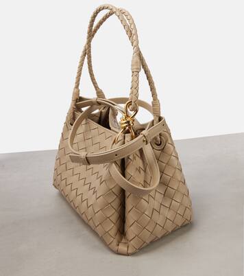 Parachute Medium leather tote bag | Bottega Veneta