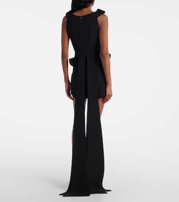 Abito da cocktail Daphne in crêpe | The New Arrivals Ilkyaz Ozel