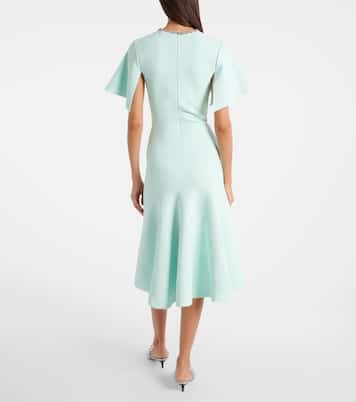 Embellished crêpe cocktail dress | McQueen