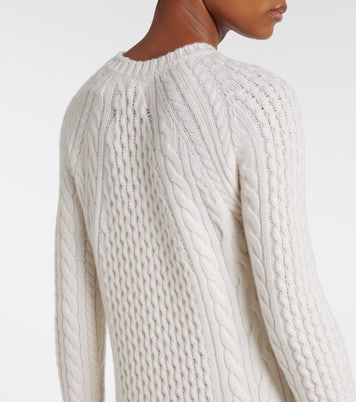 Nyla cable-knit cashmere maxi dress | Lisa Yang