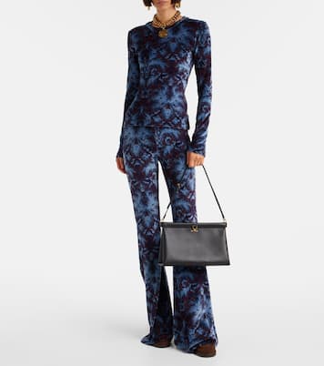 Talk leather clutch | Etro