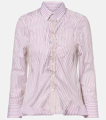 Chemise rayée en coton | Maison Margiela