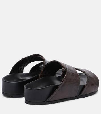 Leather platform sandals | Dries Van Noten
