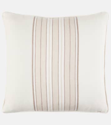 Coussin rayé en cachemire | Loro Piana