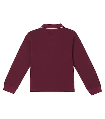 Polopullover aus Baumwoll-Piqué | Brunello Cucinelli Kids