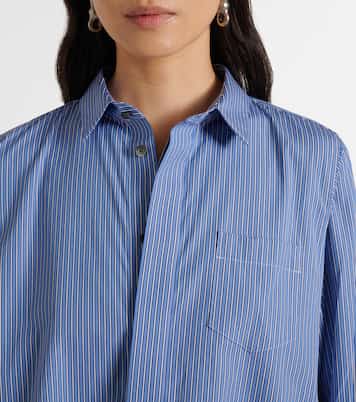 Paneled poplin shirt | Sacai