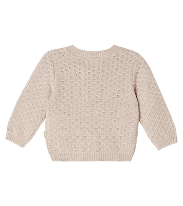 Baby Cardigan Magnella aus Baumwolle | Wheat