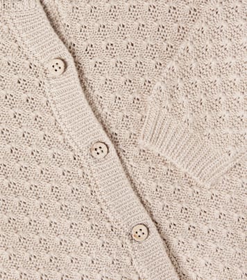 Baby Cardigan Magnella aus Baumwolle | Wheat