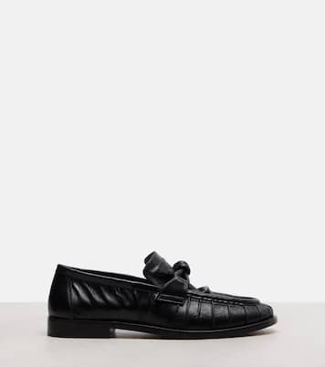 Astaire Knot leather loafers | Bottega Veneta