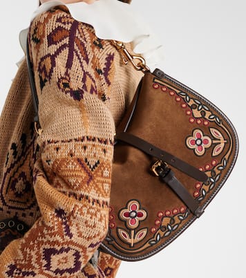 Suede shoulder bag | Etro