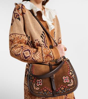Suede shoulder bag | Etro