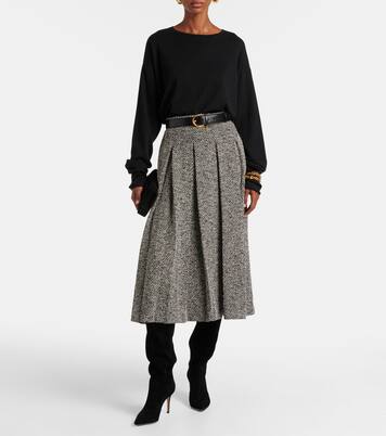 Hansen 85 suede knee-high boots | Gianvito Rossi