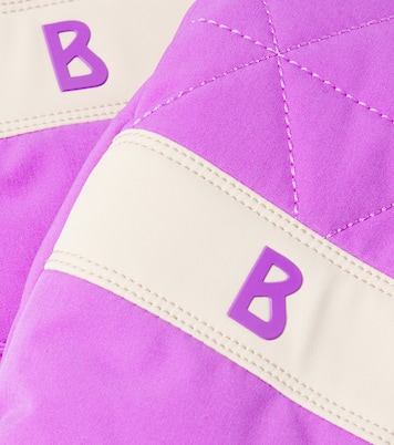 Janne logo quilted mittens | Bogner Kids