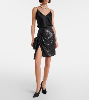 Minirock Panther mit Pailletten | Vivienne Westwood