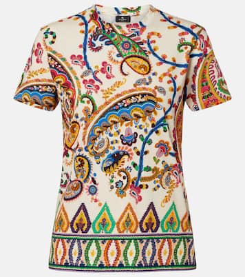 Paisley cotton T-shirt | Etro