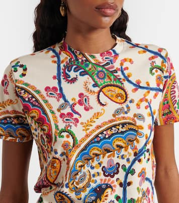 Paisley cotton T-shirt | Etro