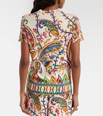 Paisley cotton T-shirt | Etro