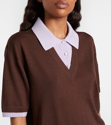 Virgin wool polo shirt | Moncler