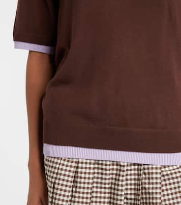 Virgin wool polo shirt | Moncler