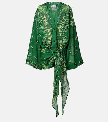 Robe Bandana en coton | The Attico