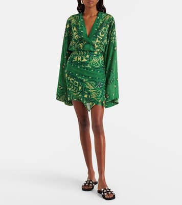 Robe Bandana en coton | The Attico