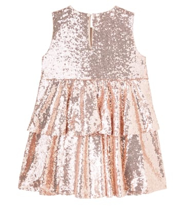 Abito Rosie con paillettes e fiocco | Konges Sløjd