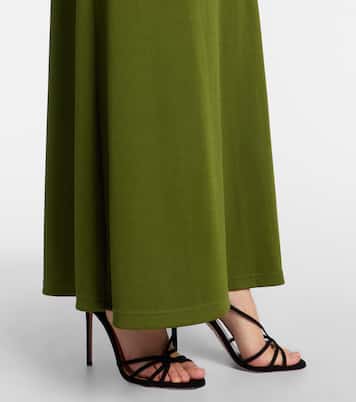 Mineral Stone embellished jersey maxi dress | Christopher Esber