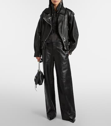 Aneli leather biker jacket | Isabel Marant