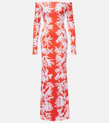 Mila printed jersey maxi dress | Alexandra Miro
