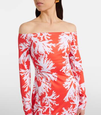 Mila printed jersey maxi dress | Alexandra Miro