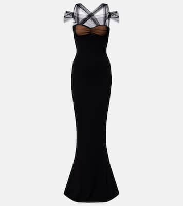 Draped maxi dress | Nensi Dojaka