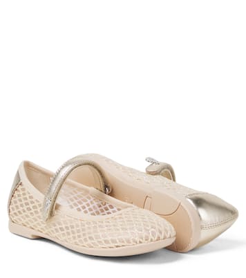 Mary-Jane-Ballerinas mit Glitter | Monnalisa