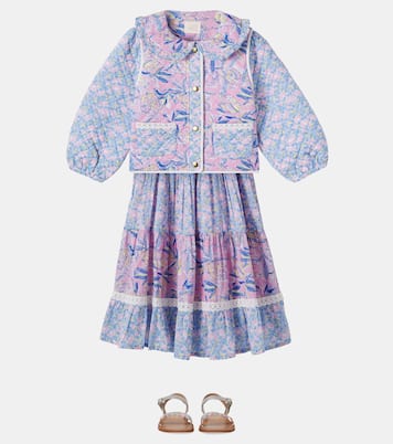 Joulia floral quilted cotton jacket | Louise Misha