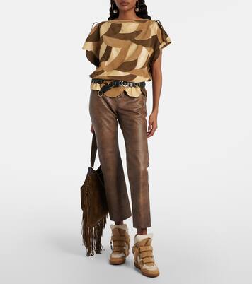 Baskets montantes Bekett en daim | Isabel Marant