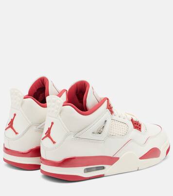 Air Jordan 4 leather high-top sneakers | Nike