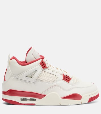Air Jordan 4 leather high-top sneakers | Nike