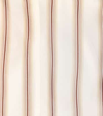 Striped silk satin blouse | Chloé