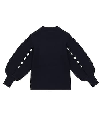 Pullover aus einem Baumwollgemisch | Chloé Kids