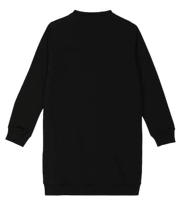 Sweatshirt-Kleid aus Baumwolle | Balmain Kids