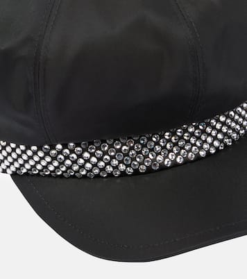 Embellished baker boy cap | Prada