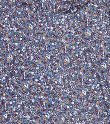 Camicia in cotone con stampa floreale | Il Gufo