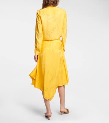 Falda midi asimétrica estampada | Stella McCartney