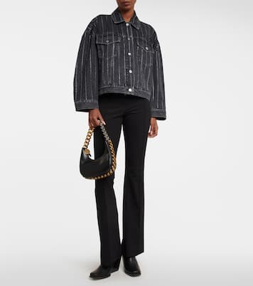 Crystal-embellished denim jacket | Stella McCartney