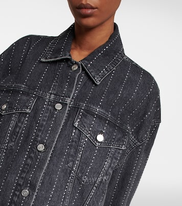 Crystal-embellished denim jacket | Stella McCartney