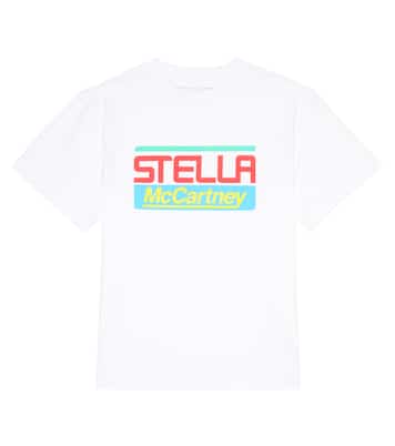 로고 코튼 저지 티셔츠 | Stella McCartney Kids